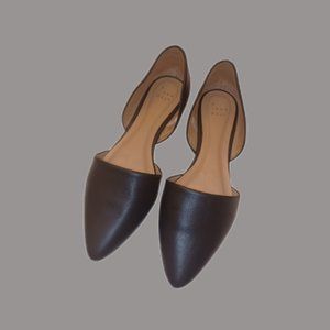 JULIE  POINTED TOE BALLET FLATS